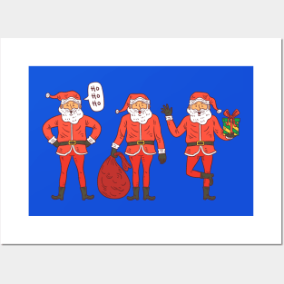 Santa Claus Funny Posters and Art